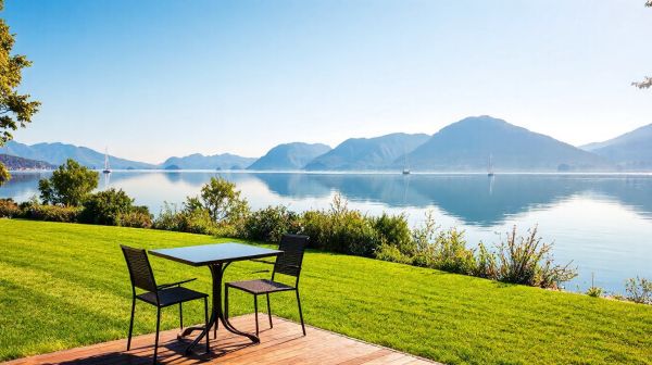 Les meilleures tables avec vue sur le lac Léman à Évian